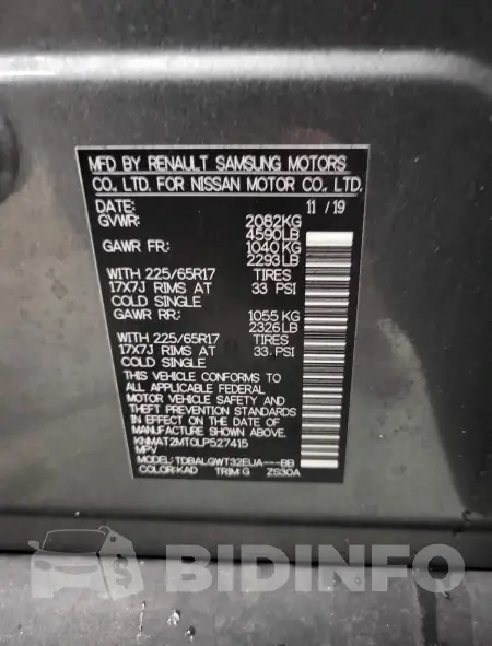 KNMAT2MT0LP527415