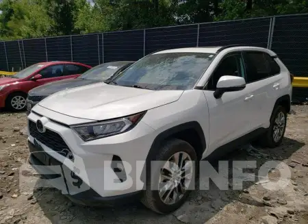 Toyota RAV4 XLE 2019 White AUTOMATIC 2.5L | 2T3A1RFV9KC022510 | Bidinfo APP