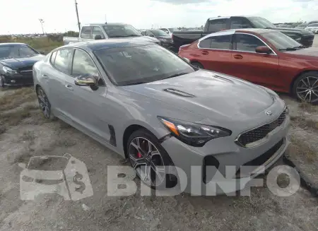 KIA Stinger 2020 Gray AUTOMATIC 3.3L | KNAE55LC3L6082508 | Bidinfo APP