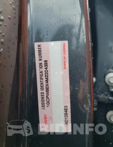 1GCPWBEK4MZ204398