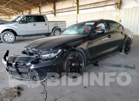 BMW M3 2023 Black AUTOMATIC 3L | WBS43AY00PFP01785 | Bidinfo APP