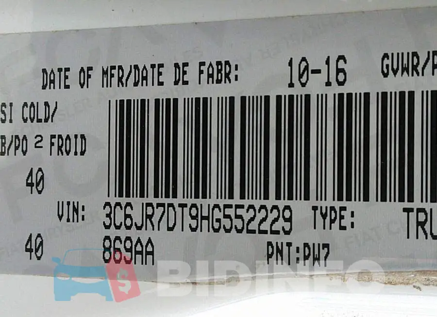 3C6JR7DT9HG552229 Photo# 9
