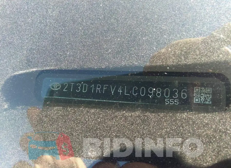 2T3D1RFV4LC098036 Photo# 9