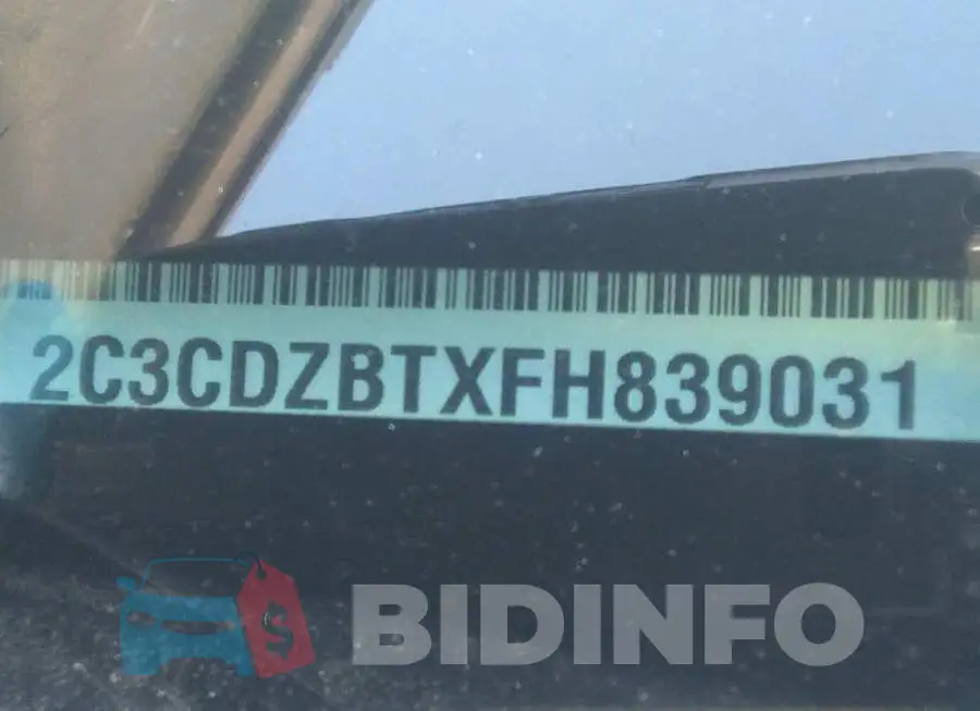2C3CDZBTXFH839031 Photo# 9