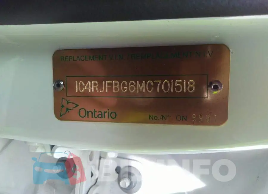 1C4RJFBG6MC701518 Photo# 9