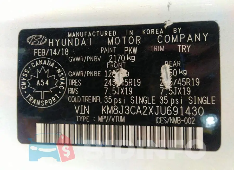 KM8J3CA2XJU691430 Photo# 9