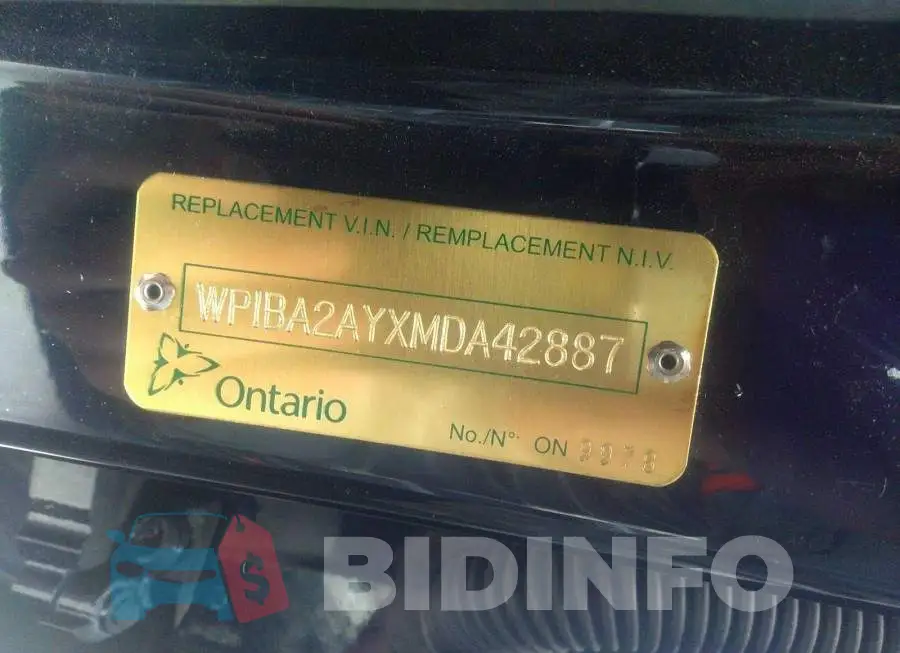 WP1BA2AYXMDA42887 Photo# 9