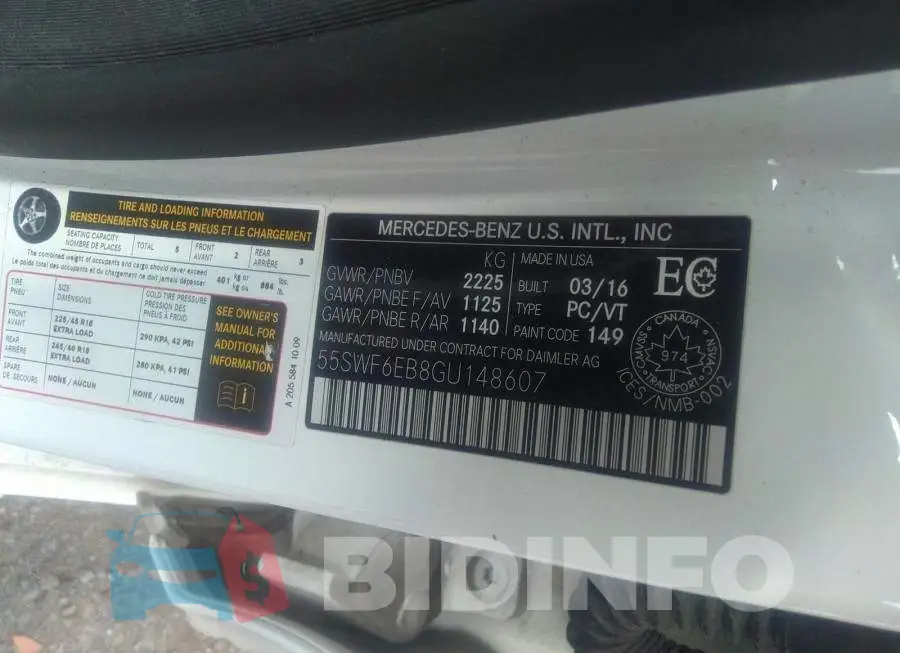 55SWF6EB8GU148607 Photo# 9