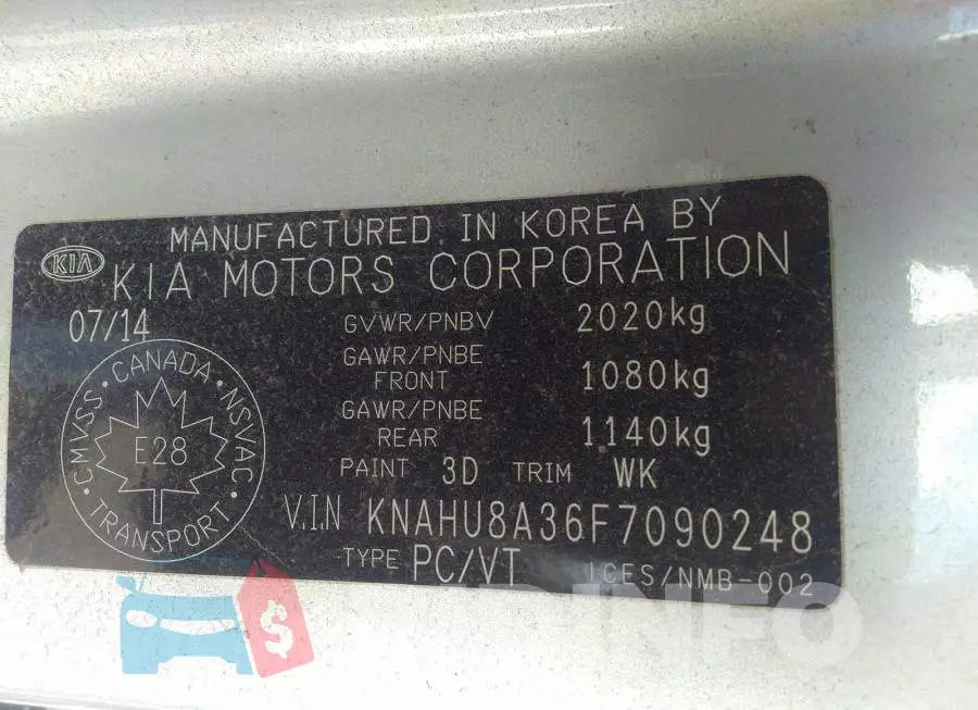 KNAHU8A36F7090248 Photo# 9