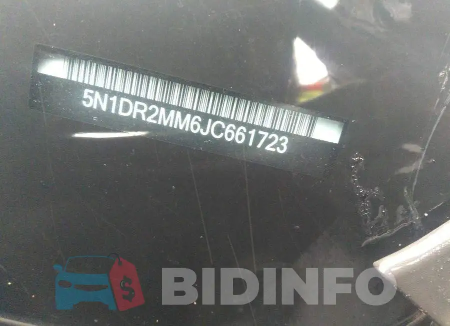 5N1DR2MM6JC661723 Photo# 9