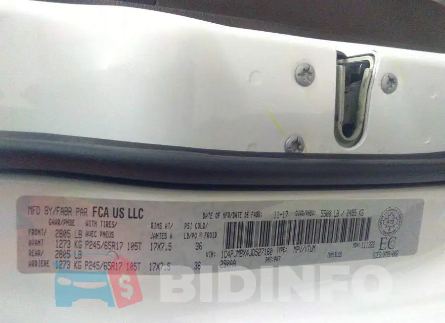 1C4PJMBX4JD527160 Photo# 9