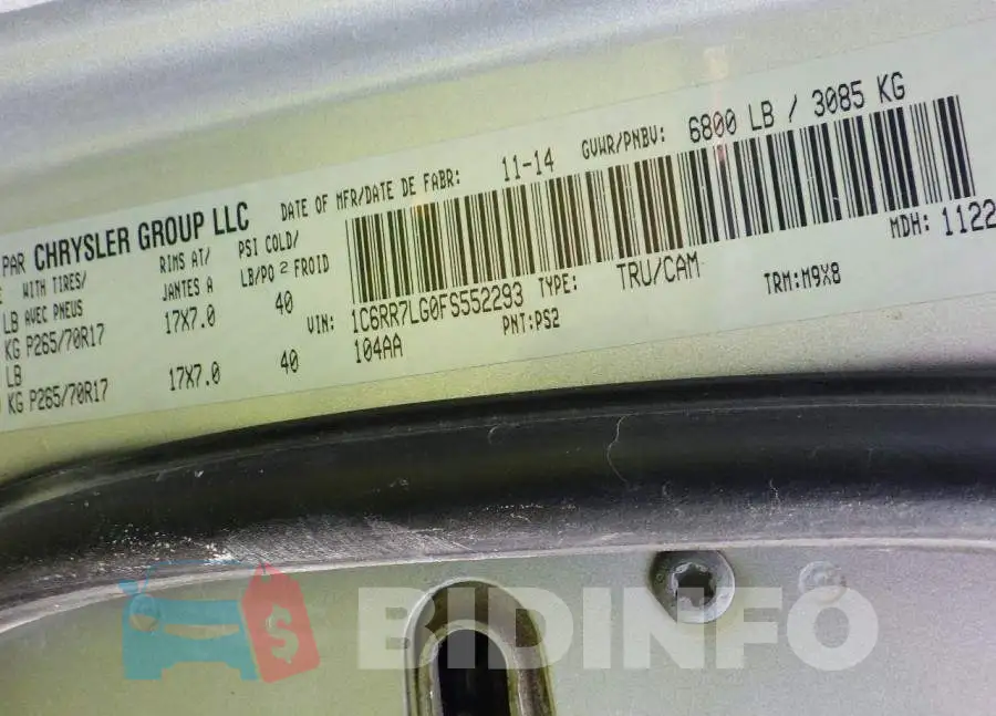 1C6RR7LG0FS552293 Photo# 8