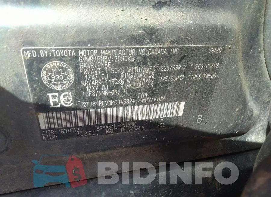 2T3B1RFV1MC145824 Photo# 9