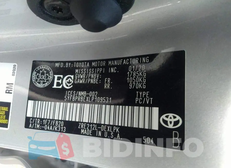 5YFBPRBEXLP109531 Photo# 9