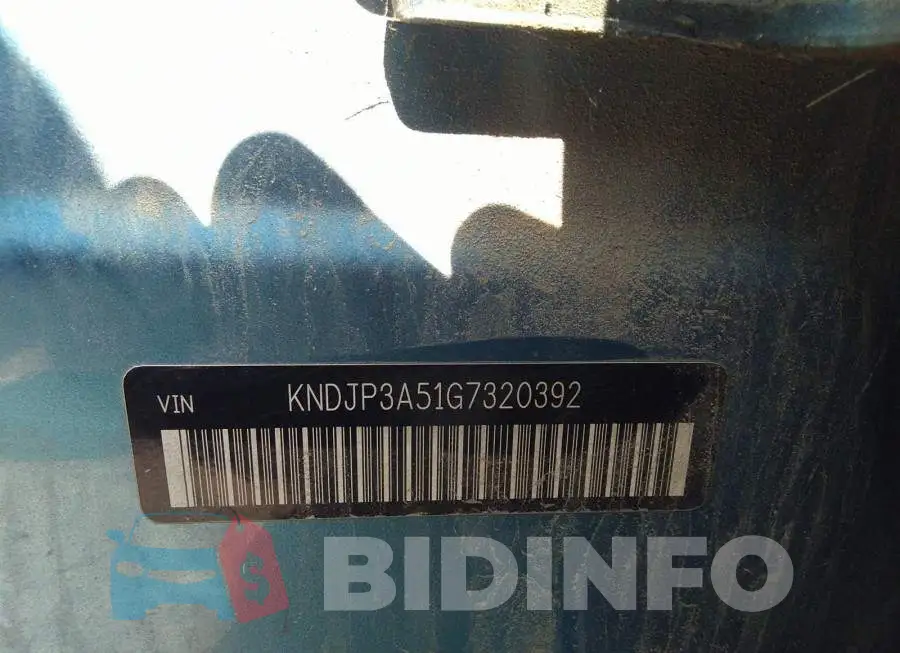 KNDJP3A51G7320392 Photo# 9