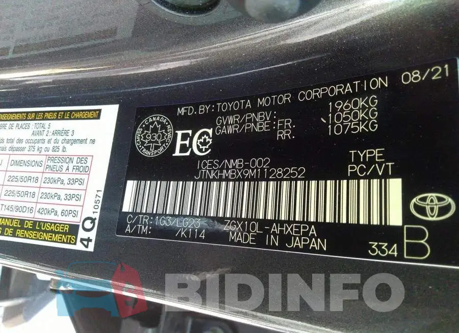JTNKHMBX9M1128252 Photo# 9