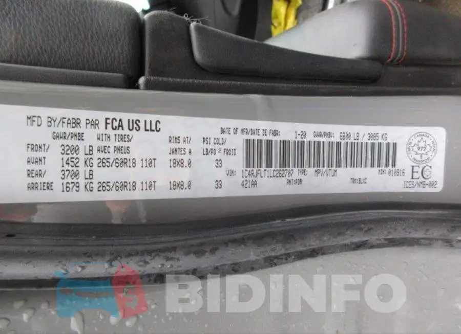 1C4RJFLT1LC262707 Photo# 10