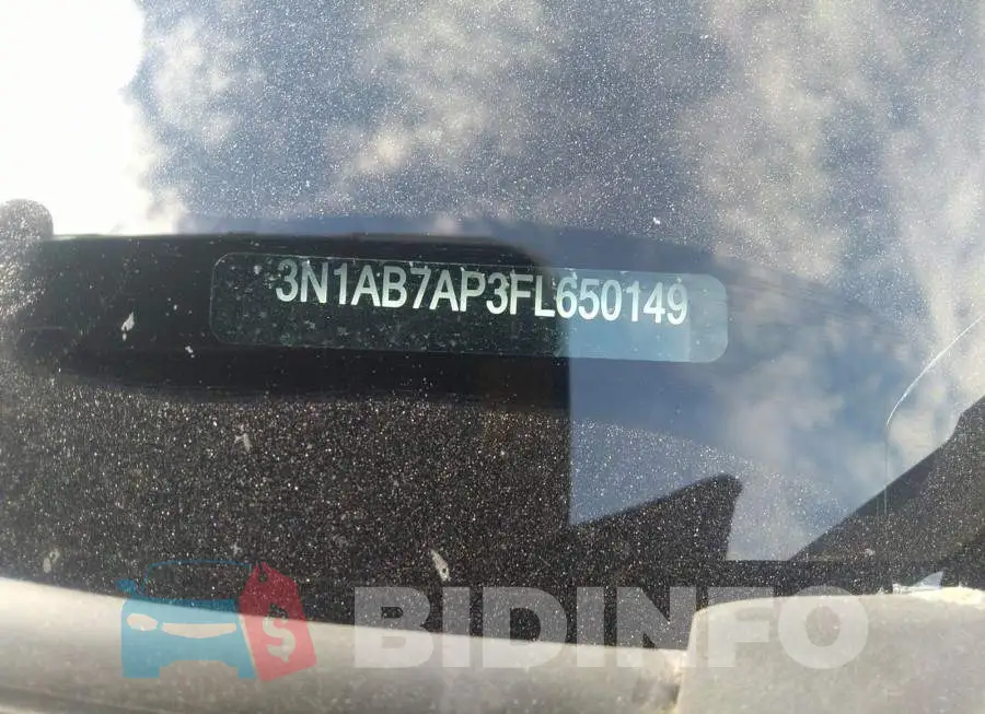 3N1AB7AP3FL650149 Photo# 9