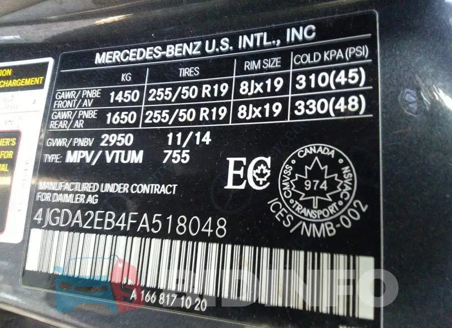 4JGDA2EB4FA518048 Photo# 9