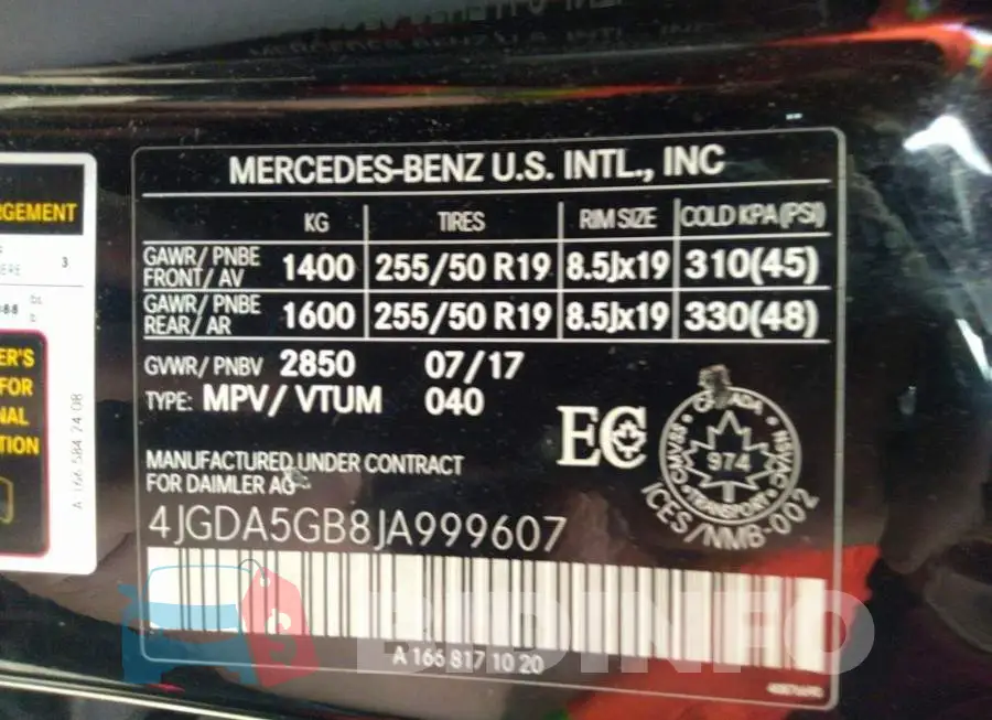 4JGDA5GB8JA999607 Photo# 9