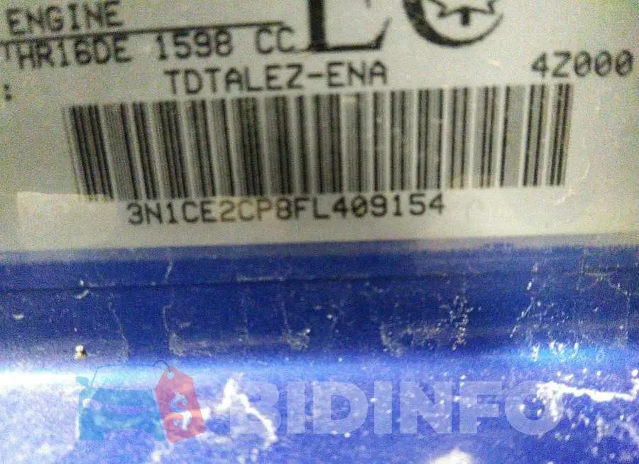 3N1CE2CP8FL409154 Photo# 9
