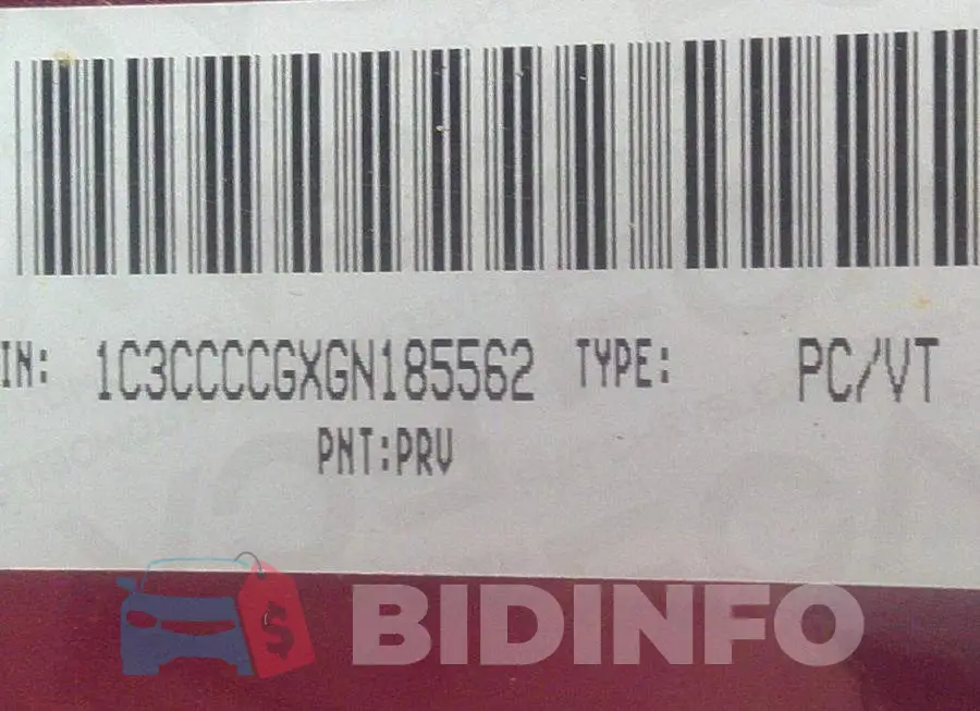 1C3CCCCGXGN185562 Photo# 9