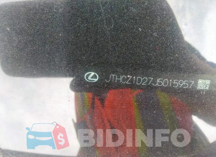 JTHCZ1D27J5015957 Photo# 9