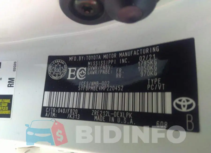 5YFBPMBE4MP220452 Photo# 9
