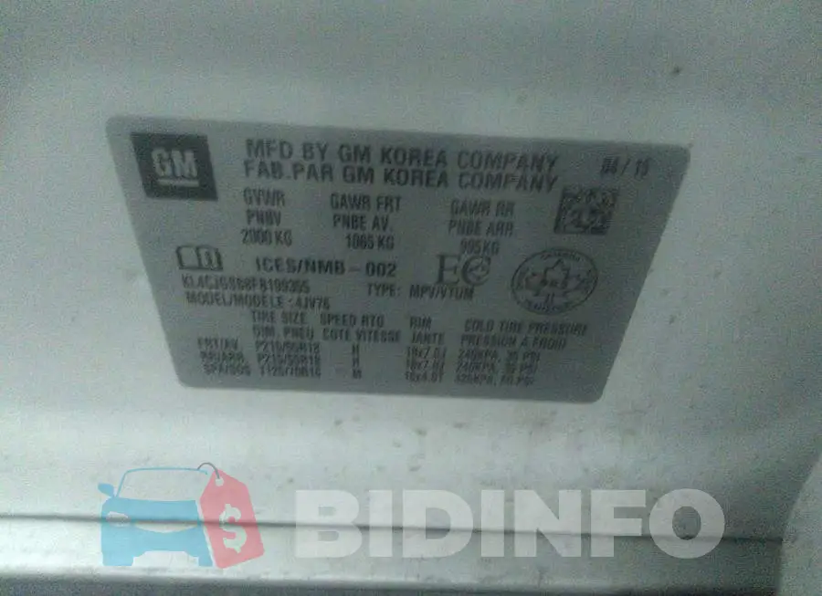 KL4CJGSB8FB199355 Photo# 9
