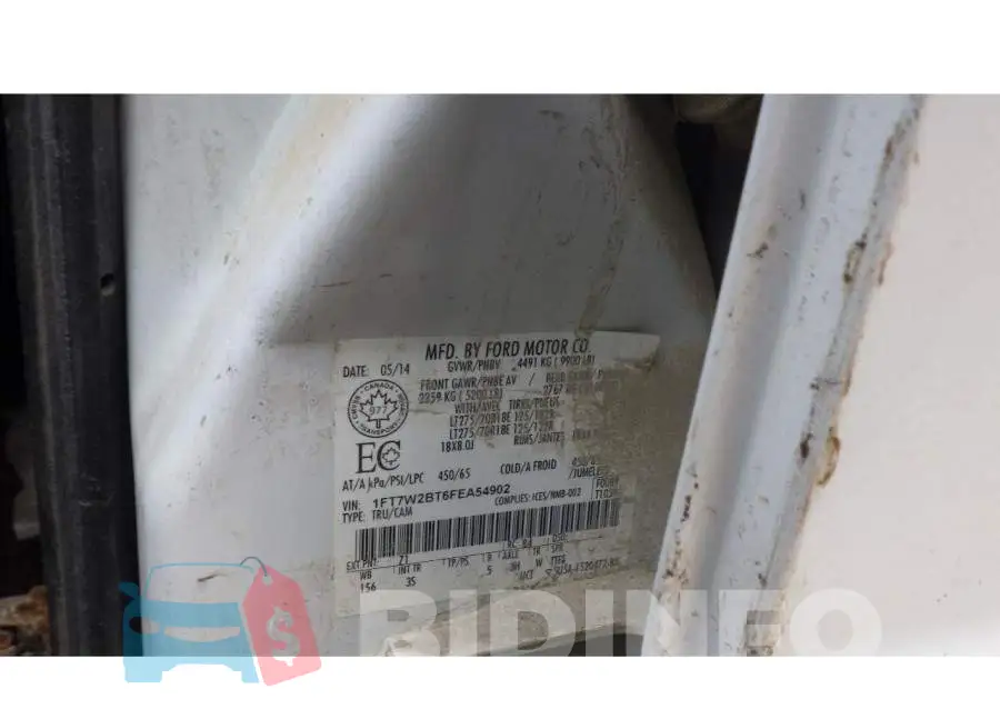 1FT7W2BT6FEA54902 Photo# 8