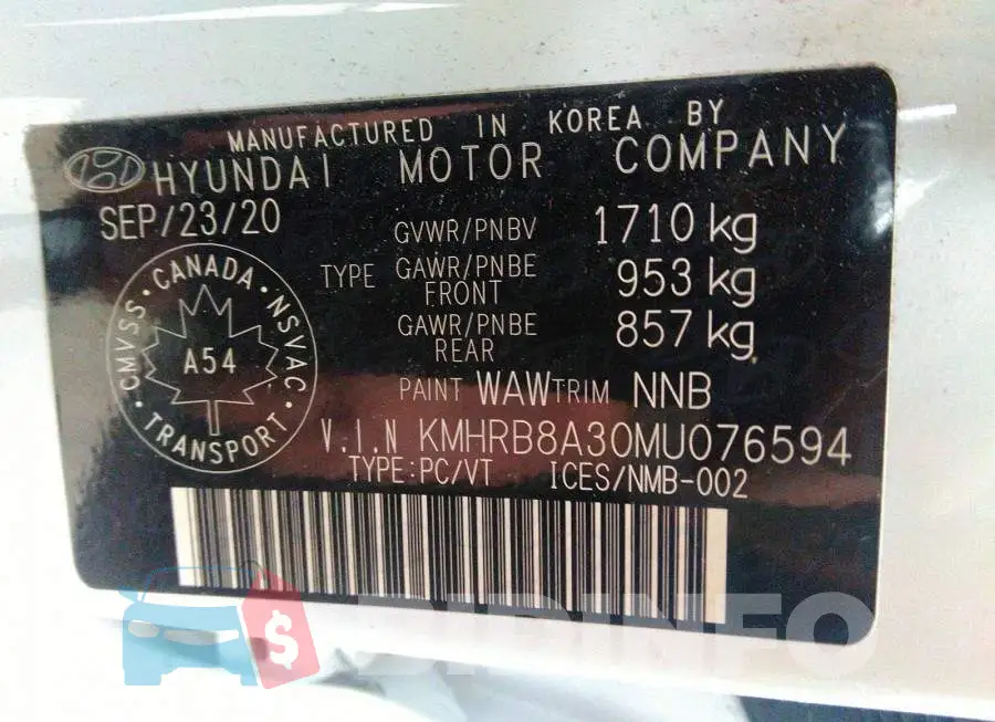 KMHRB8A30MU076594 Photo# 9