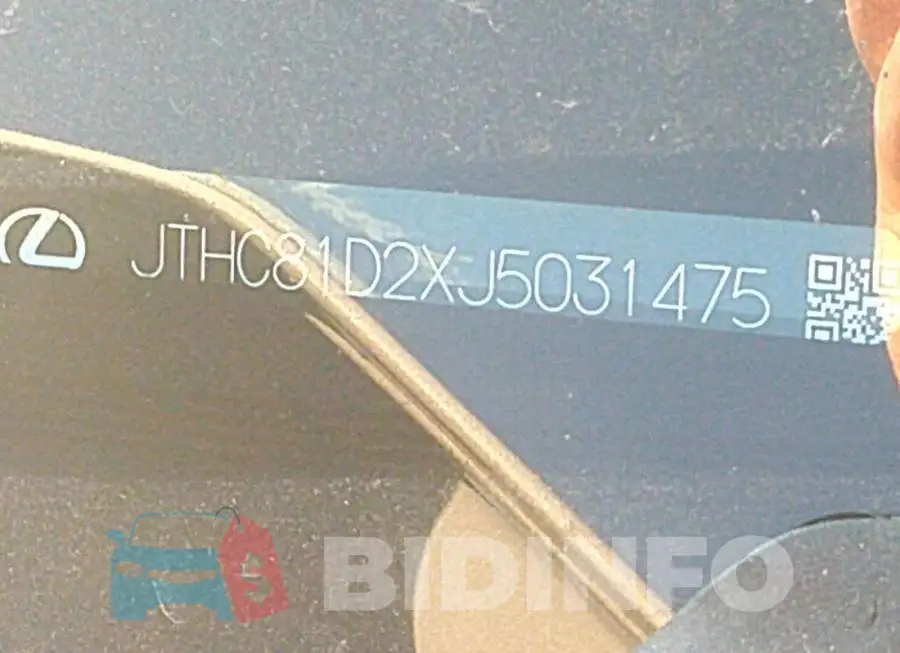 JTHC81D2XJ5031475 Photo# 9