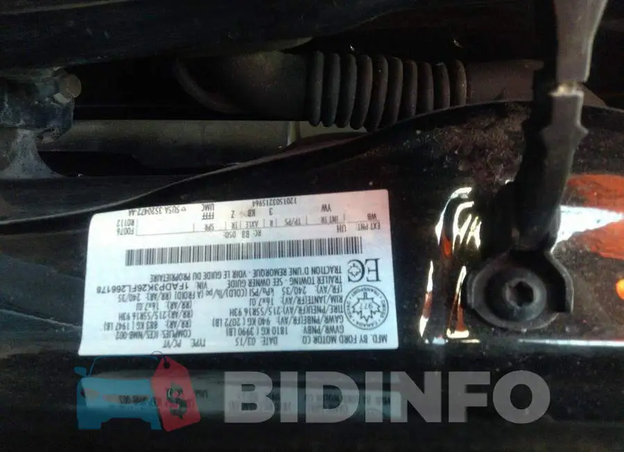 1FADP3K26FL266178 Photo# 9