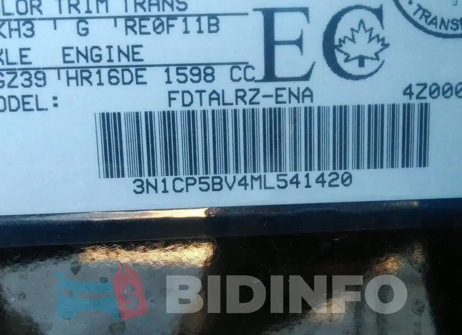 3N1CP5BV4ML541420 Photo# 9