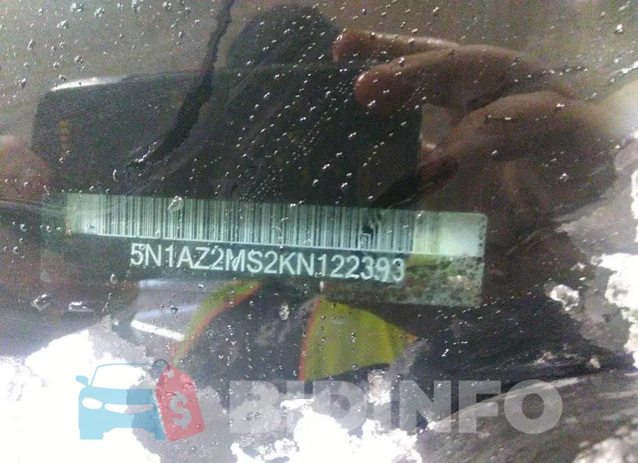 5N1AZ2MS2KN122393 Photo# 9
