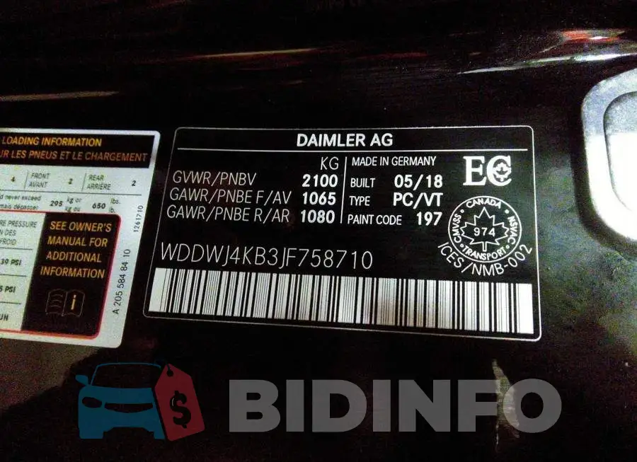 WDDWJ4KB3JF758710 Photo# 9