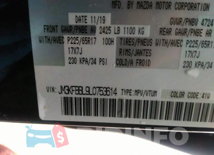 JM3KFBBL9L0753614 Photo# 9