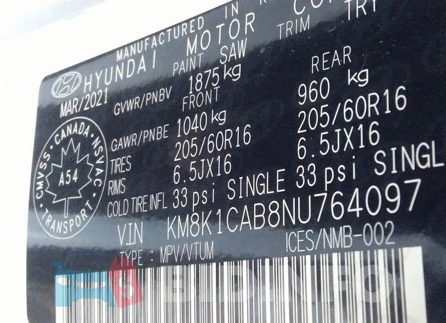 KM8K1CAB8NU764097 Photo# 9