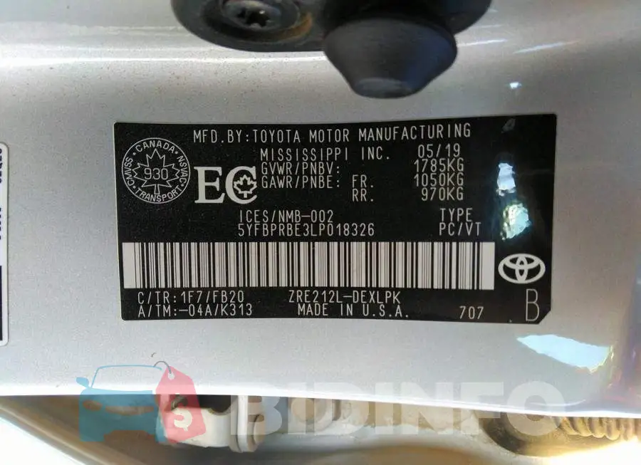 5YFBPRBE3LP018326 Photo# 9