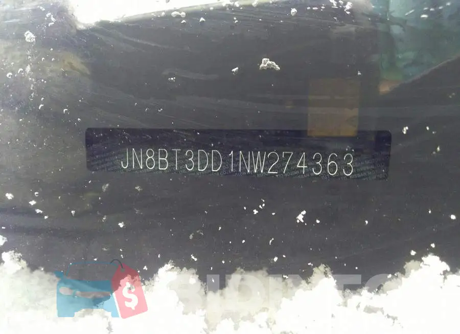 JN8BT3DD1NW274363 Photo# 9