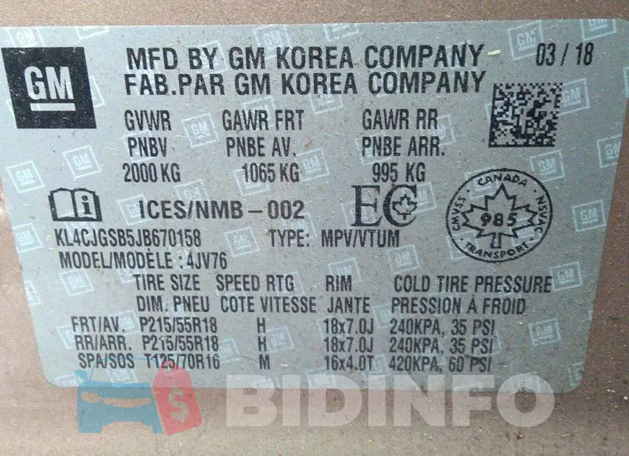 KL4CJGSB5JB670158 Photo# 9