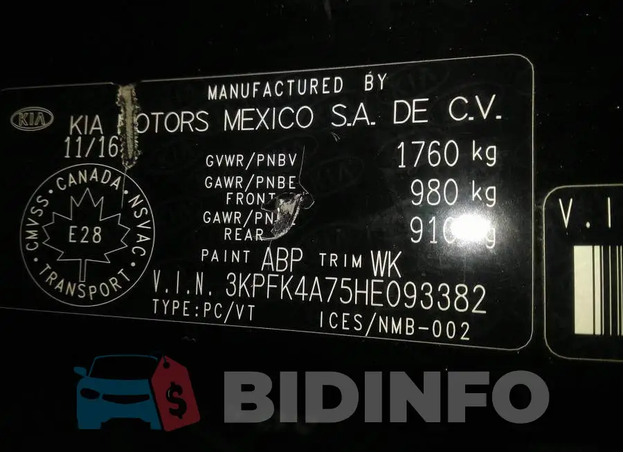 3KPFK4A75HE093382 Photo# 9