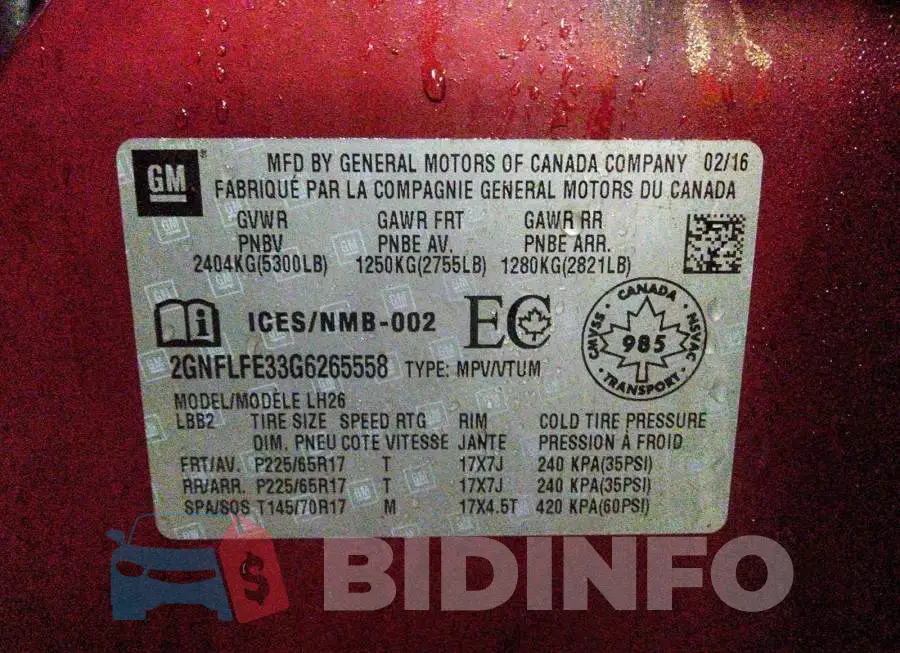 2GNFLFE33G6265558 Photo# 9