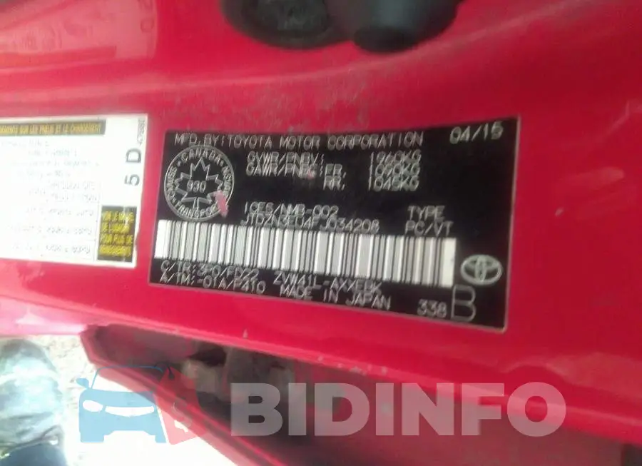 JTDZN3EU4FJ034208 Photo# 9