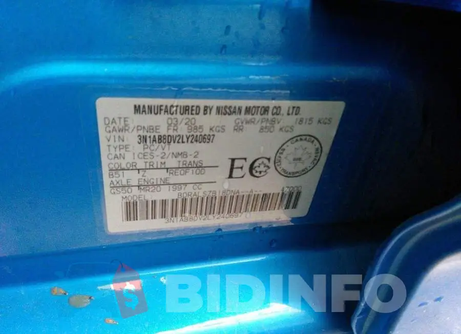 3N1AB8DV2LY240697 Photo# 9