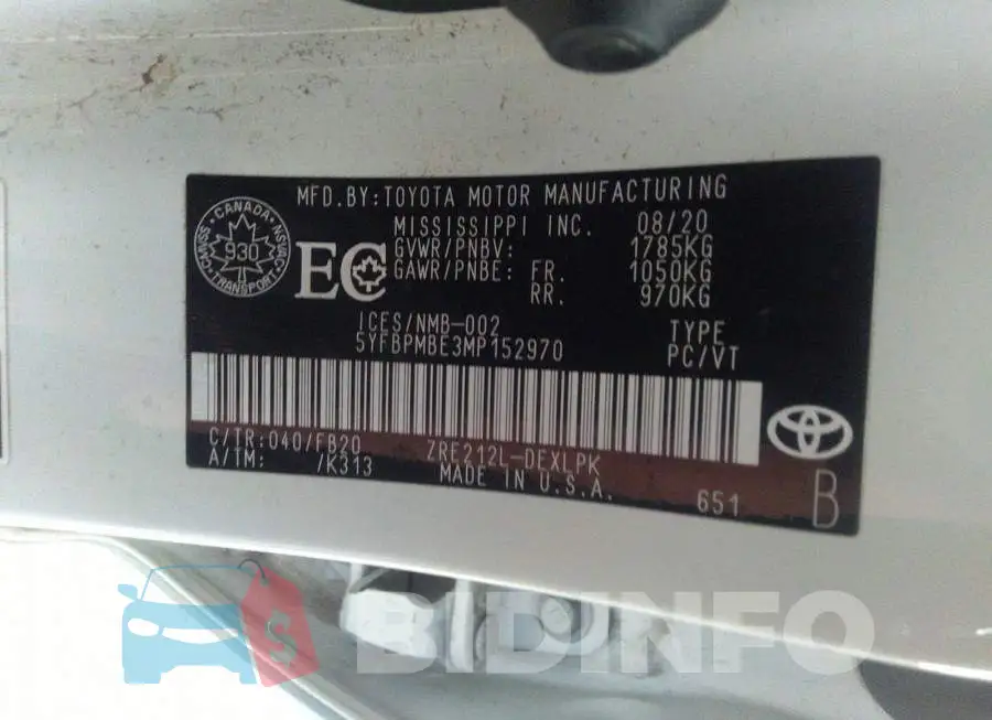 5YFBPMBE3MP152970 Photo# 9