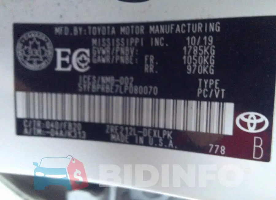 5YFBPRBE7LP080070 Photo# 9