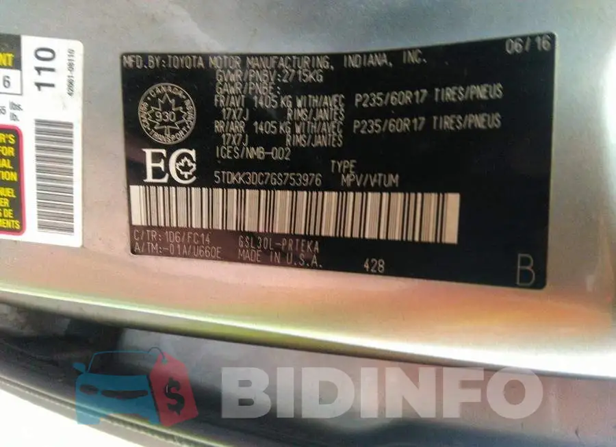 5TDKK3DC7GS753976 Photo# 9