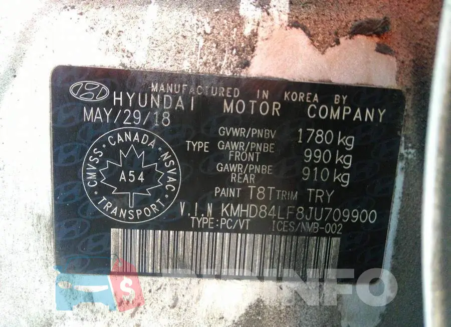 KMHD84LF8JU709900 Photo# 9
