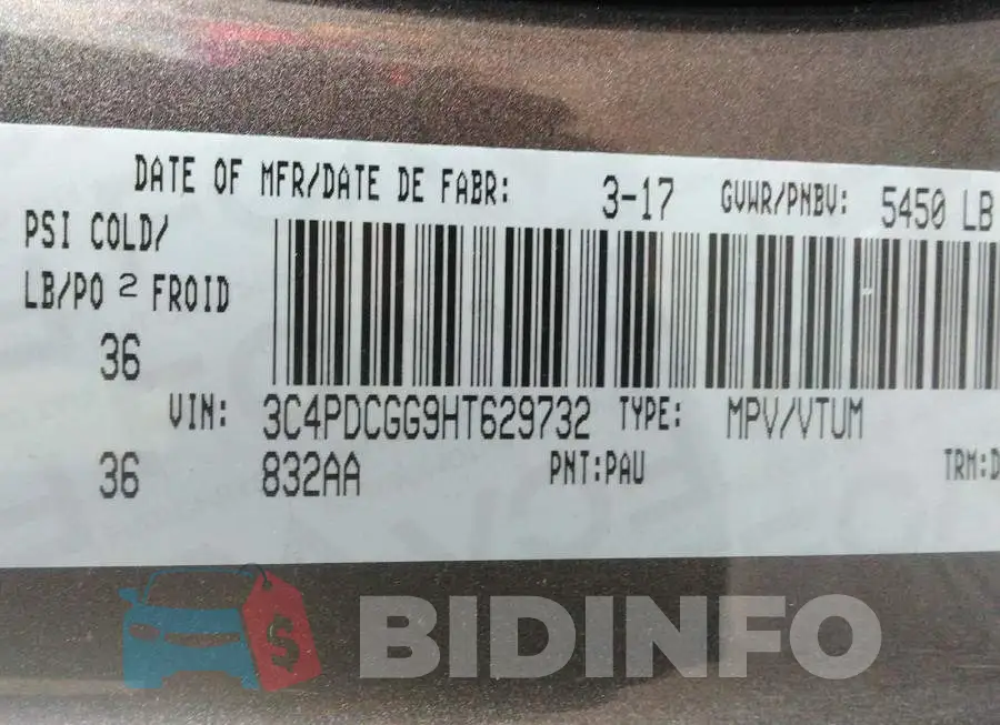 3C4PDCGG9HT629732 Photo# 9